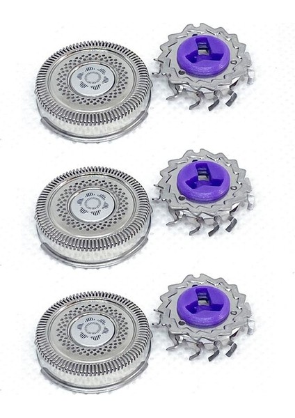 3pcs SH98/71/91 Phılıps SP9860 SP9863 SP9880 SP9862 SP9861 SP9820 S9000 Jilet Bıçağı (Yurt Dışından)