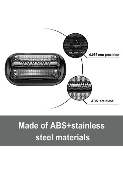 53B Tıraş Alir Folyo ve Braun Serisi 5/6 Yedek Kafa Jilet 5020&#39;LER, 5018S, 5050CS, 6020S, 6075CC, 6072CC (Yurt Dışından) fiyatları