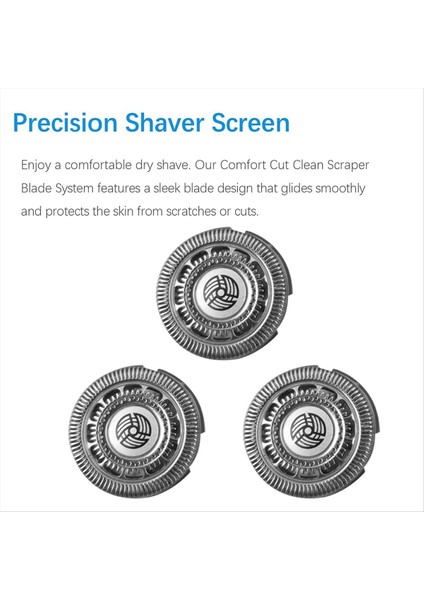 12PCS Shaver SH90 Phılıps Shaver S9000 S9011 S9021 S9031 S9041 Razor Blade Kesici Baş Bıçak Ağı (Yurt Dışından) fırsatları