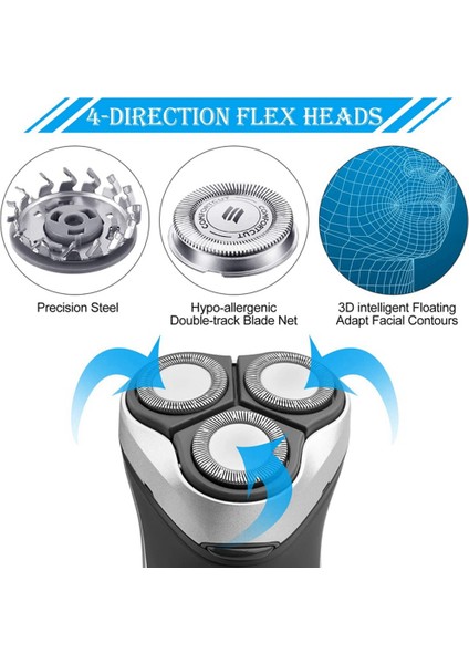 3pcs SH30 Razor Blade Sterlacment Head Için Philips Shaver Serisi 1000, 2000, 3000 (Yurt Dışından) fırsatları