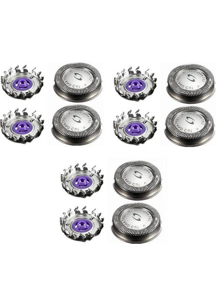 6pcs HQ56 Yedek Kafa Jilet Bıçağı Philips Shaver Hq3 Hq4 HQ55 HQ56 HQ56 HQ6900 HQ6868 HQ5812 HQ6874 Jil (Yurt Dışından) modelleri