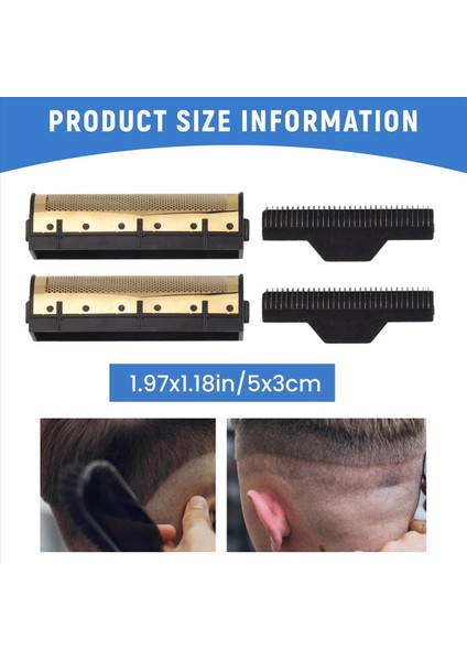 Kemeı KM-1102 Clıpper Elektrik Türücü Parçaları Için 1set Clıpper Blade Net Gold (Yurt Dışından) fırsatları