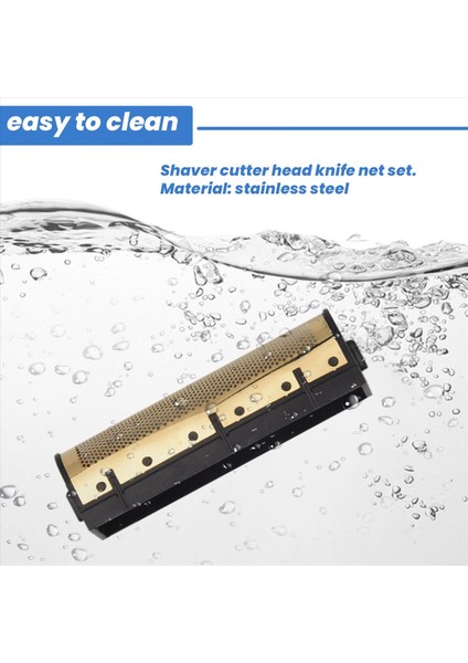 Kemeı KM-1102 Clıpper Elektrik Türücü Parçaları Için 1set Clıpper Blade Net Gold (Yurt Dışından) indirimleri