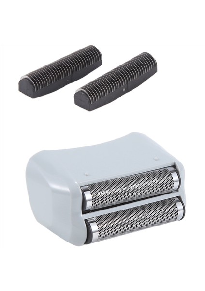 Tıraş Makinesi Yedek Folyo ve Andis Için Kesiciler 17150 17200 Yıkanabilir 3D Akıllı Yüzen Tıraş Bıçağı Gümüş (Yurt Dışından)