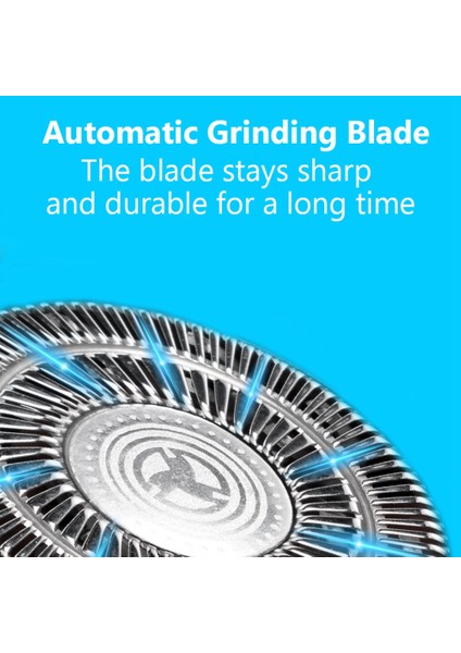 Yedek Erkekler Elektrikli Tıraş Alın Kafaları 3 Kesici Yedek Sakal Jil (Yurt Dışından) fırsatları