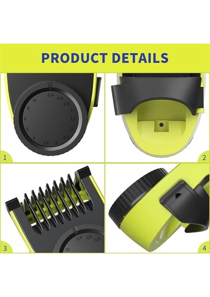 Ayarlanabilir Kılavuz Philips Için Cilt Korumaları Bir Bıçak QP2520 QP2530 QP2630 QP2620 Elektrik Düzeltici Tıraş Makinesi (Yurt Dışından) indirimleri