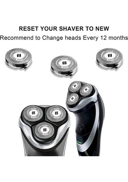 3pcs Hq8 Yedek Tıraş Alınan Kafa Jilet Bıçağı Philips PT730 PT735 PT860 PT870 AT750 AT751 AT890 AT891 HQ7120 HQ7100 (Yurt Dışından) indirimleri