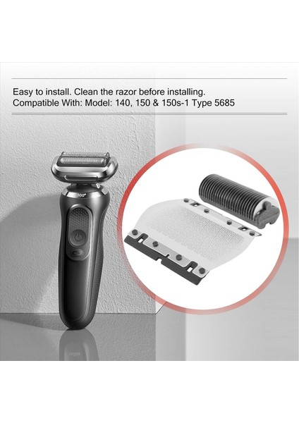 Braun Electric Tıraş Head Omentum 11B Serisi 1 110 120 130 140 150 150S-1 130S-1 5684 5685 Bıçak Net+Tıraş Kafası (Yurt Dışından) indirimleri