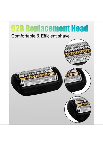 92B Braun 9 Serisi Folyo Tıraş Alınan 9040&#39;LAR, 9292CC, 9293S, 9295CC, 9296CC, 9297CC, 9299S Için (Yurt Dışından) indirimleri
