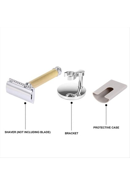 Altın Ayarlanabilir Çift Kenar Klasik Güvenlik Jilet Adamı Tıraş Tıraş Tıraş Tıraş Teyp Taban Kesici Kafa Kapağı (Yurt Dışından) indirimleri