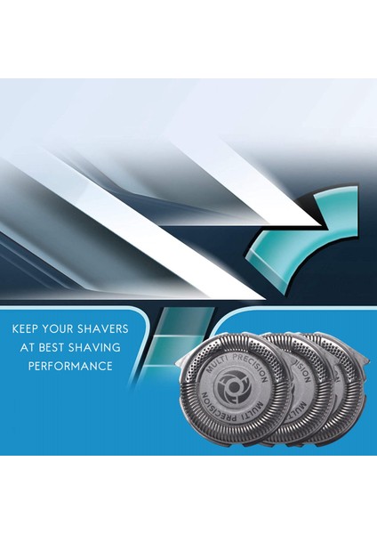 6 Paket SH50 Phılıps Norelco Serisi 5000 Seri Için Yeniden Kapsay (Yurt Dışından) modelleri