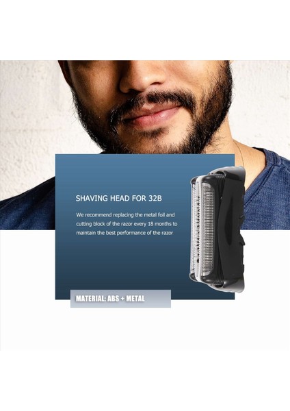 Braun 32B Serisi 301S 310S 320S 330S Kesici Yedek Başlık Için Yedek Tıraş Kafası (Yurt Dışından) fırsatları