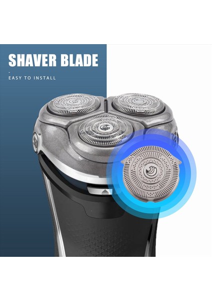 3pcs Hq9 Yedek Kafa Jilet Bıçağı Philips Shaver HQ9100 HQ9190 HQ9070 HQ9020 HQ8160 HQ8250 HQ9090 (Yurt Dışından) fırsatları
