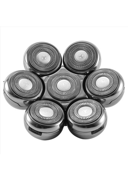 Electric Tıraş Ticaretinin Yedek Kesici Başlığı Erkekler Için Jilet Sakal Düzeltici Islak ve Kuru 7d Yüzen Kafalar Bıçağı Gümüş (Yurt Dışından) modelleri