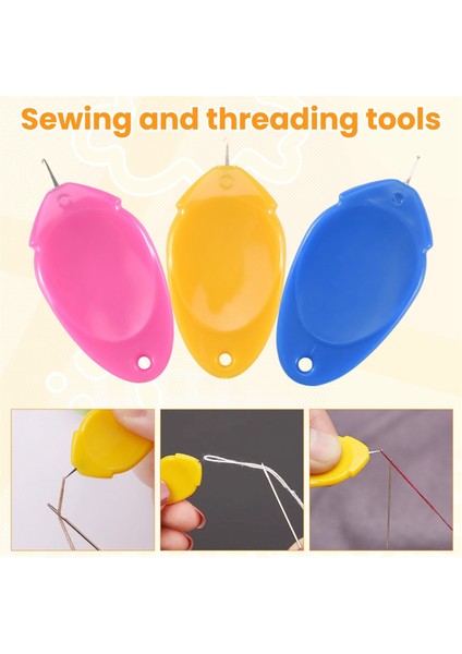 12PCS Threader, El Dikiş/dikiş Makinesi/nakış Için Tapucu, Küçük Göz Iğreni (Yurt Dışından) fırsatları