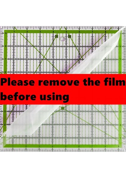 4 Adet Kapitone Cetvel Kare Akrilik Kapitone Cetvel Kumaş Kesme Cetveli Net Mark Akrilik Cetvel ve Ütü Cetvel A (Yurt Dışından) fiyatları