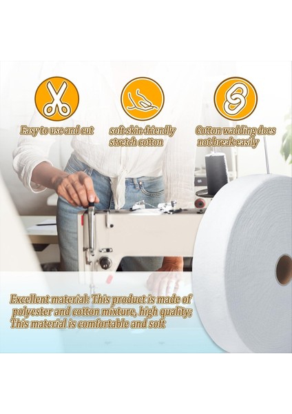 2 Rulo Kapitone Vuruş Ruloları Vuruş Şeridi 2.5 Inç Pamuklu Yorgan Vuruş, Esnek Vuruş Halı Için Toplam 50 Yarda Rulo (Yurt Dışından) indirimleri