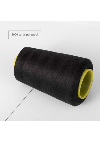 Dikiş Için Çok Amaçlı Siyah Iplik, Dikiş Makinesi Için Her Bir Makara Ipliği 3000 Metrelik Dikiş Dikiş Ipliği (Yurt Dışından) modelleri
