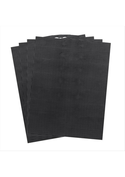 4 Pcs 14 Plastik Mesh Tuval Sayfası 14 Ct Plastik Aida Çapraz Dikiş Için Mücevher Organizatörü (11X8INCH) Siyah Yapmak Için (Yurt Dışından)