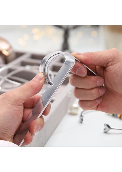 Mandrel ile Metal Damgalama Bilezik Kiti, Mücevher Yapım Araçları Seti Dıy Manşet Bilekliği Boş Set, Kişiselleştirilmiş Bilezikler Için (Yurt Dışından) fiyatları