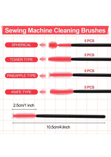 20 Adet Dikiş Makinesi Fırçaları Için Silikon Fırçalar Yeniden Kullanılabilir Temizlik Fırçası Gadgets Kapitone Aletleri Malzemeleri (Yurt Dışından) modelleri