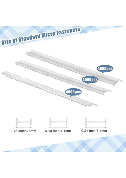 Mikro Tip Etiketleme Tabancası Bağlantı Elemanları Kiti 0.13IN Etiket Tabancası Doldurmalar 0.18IN Ince Etiketleme Barb. (Yurt Dışından) indirimleri
