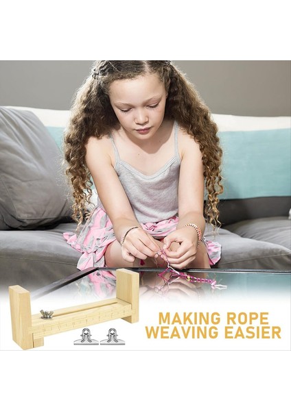 Ahşap Bilezik Kelepçesi, Ahşap Kelepçe Bilezik Üreticisi, Bilezik Dokuma Alet Kiti, Dıy El Dokuma Bilezik Kelepçesi (Yurt Dışından) fırsatları