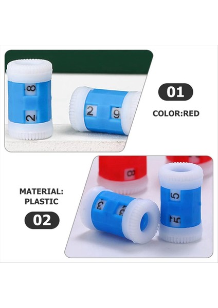 Dıy Zanaat Dikiş Için 20 Adet Dikiş Sayacı Sayacı Sayaç Işaretçi Satırı Sayaç Aletleri (Yurt Dışından) fiyatları