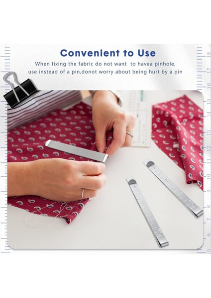 80 Adet Dikiş Klipsleri Metal Kenar Araçları, Kumaş Kapitone Pimleri ve Işaretleme Aksesuarları Için Dikiş Klipsleri (Yurt Dışından) fiyatları