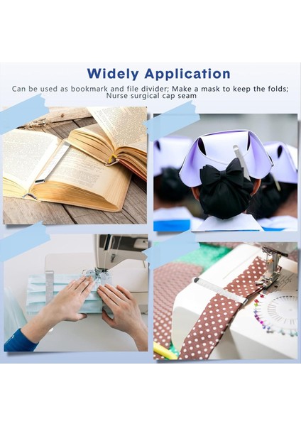 80 Adet Dikiş Klipsleri Metal Kenar Araçları, Kumaş Kapitone Pimleri ve Işaretleme Aksesuarları Için Dikiş Klipsleri (Yurt Dışından) modelleri