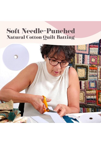 3 Rulo 75/150/230/300 Yarda Pamuk Karışımı Quiltsneedle Için Bir Rulo Üzerinde Vuruş Halı Çanta Örgülü Pamuk Vuruşlu Pamuk Vuruş (Yurt Dışından) fırsatları