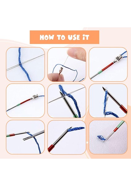 35 Adet Yumruk Iğne Seti, Yumruk Iğnesi Nakış Kiti, Yetişkin Yeni Başlayanlar Için Ayarlanabilir Yumruk Iğne Aleti (Yurt Dışından) fırsatları