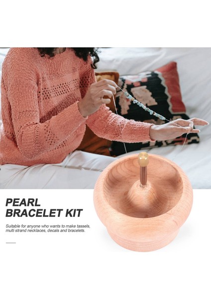 Dıy Yapımı Boncuk Spinner Tutucu Gem Atölyesi Ahşap Üretim Proje Dizimi Büyük Göz Iğne Leri (Yurt Dışından) indirimleri