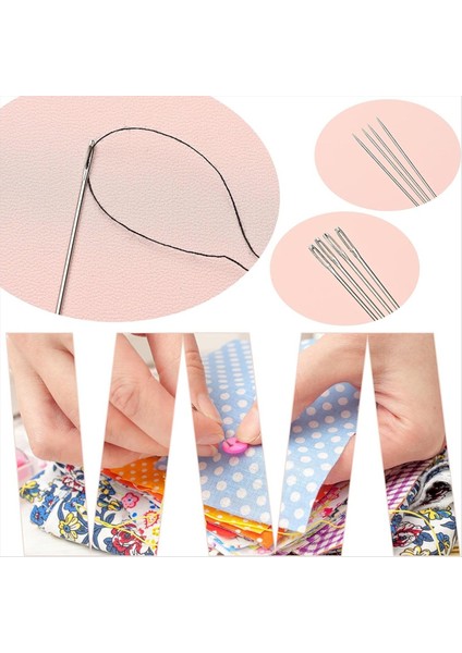 40PCS Dikiş Iğneleri Seti, 7 Boyutta Paslanmaz Çelik, Dişli ve Manyetik Pim Yastığı, Nakış ve El Sanatları Için (Yurt Dışından) indirimleri