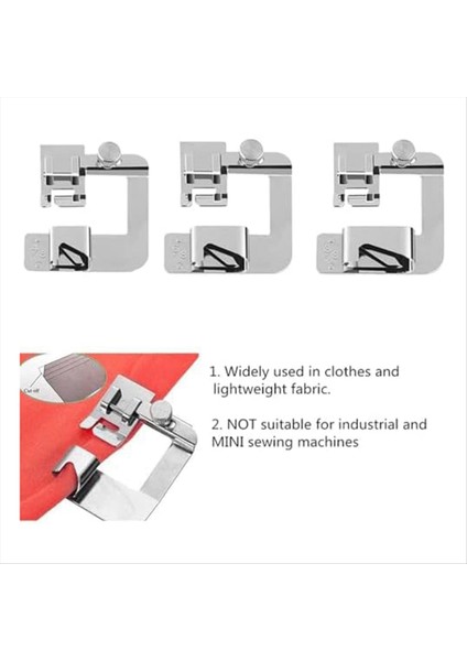 6 Parçalı Hemming Ayakları-Şarkıcı, Kardeş, Babylock, Euro-Pro, Için Hemming Ayağı Seti (Yurt Dışından) fırsatları