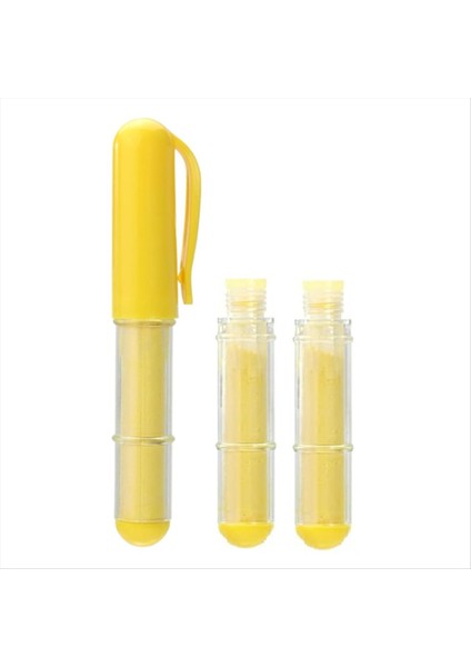 Kumaş Tebeşir Işaretleri, Kapitone ve Dikiş Için Doldurulabilir Tebeşir Kalemleri, Kapitone Tebeşir Işareti, Dikiş Tebeşir (Sarı, B) (Yurt Dışından)