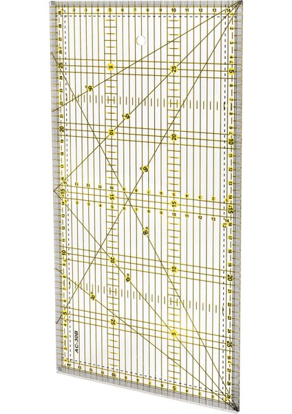 Kesme Cetveli Çok Amaçlı Patchwork Kumaş Yorgan Hükümdarı Dıy Giysi Tasarımı Çizim Kesme Araç Cetveli Dikiş Mat Kitleri 30 x 15CM (Yurt Dışından) modelleri