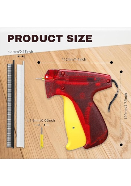 Giyim Için Tagginggun, Kıyafetler Için Stitchgun, 2 Iğne ile Giyim Onarımları Için Stitchgun, 2000 Siyah ve 2000 Beyaz (Yurt Dışından) fırsatları