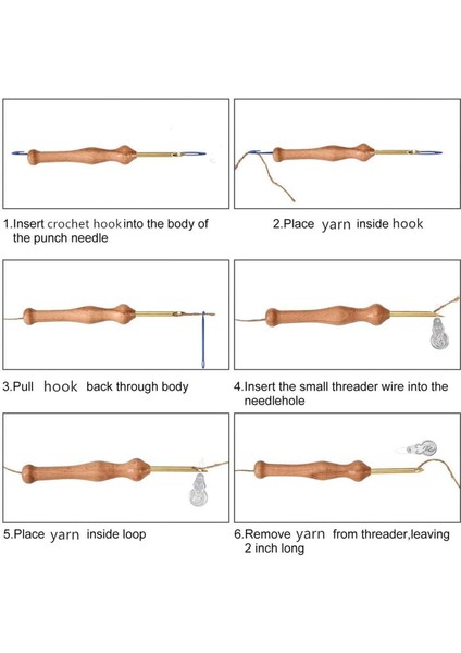 Dıy Dikiş Için 3 Boyutlu Yumruk Iğne Seti Nakış Dikiş Aracı Aracı (Yurt Dışından) modelleri