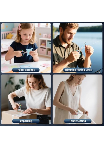 3 Parçalı Rozet Scissss 3 Anahtar, Güvenli Katlanabilir Cep Seyahat Küçük Makas, Seyahat, Ofis, El Sanatları C (Yurt Dışından) indirimleri