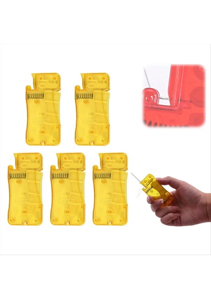 El Dikiş, Yeni Basit Iğne Iş Parçacığı, Kullanımı Kolay Iğne Dişleri Aracı, Sarı 5 Adet (Yurt Dışından) fiyatları