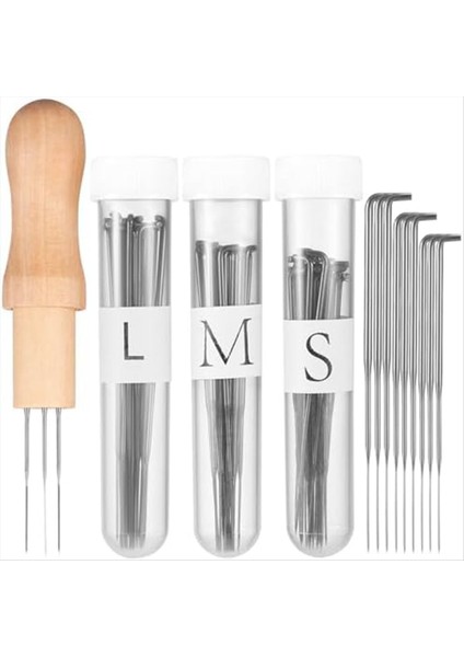 Iğne Keçesi Kiti, Yün Keçe Iğneleri Alet Iğne Keçe Malzemeleri Keçe Iğneleri, 3 Yeni Başlayanlar Için Keçe Iğneleri (Yurt Dışından)