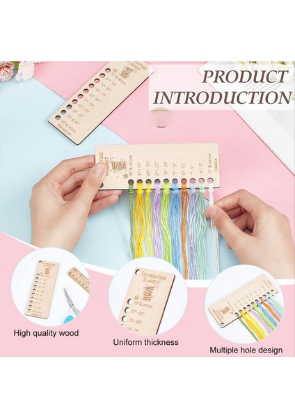 Ahşap Battaniye Yeniden Kullanılabilir Renk Grafiği, Yün Gölge Organizatör Kartı, Iş Parçacığı Tığ Işi Projeleri Için Battaniye Planlayıcısı El Yapımı Ler (Yurt Dışından) fırsatları