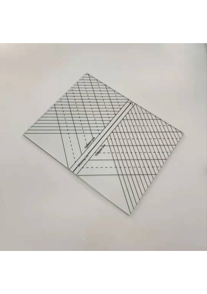 Ark Epetleme Düz Cetvel, Bir Günde Yorgan Dik Düz Cetvel, 1 Paket (Yurt Dışından) indirimleri