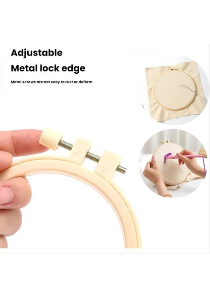 12 Adet 6 Inç Nakış Çemberi Seti, Iğne Işi, Dikiş ve Süs Zanaat Için Yuvarlak Çapraz Dikiş Çemberleri, Dıy Projeleri Için (Yurt Dışından) fiyatları