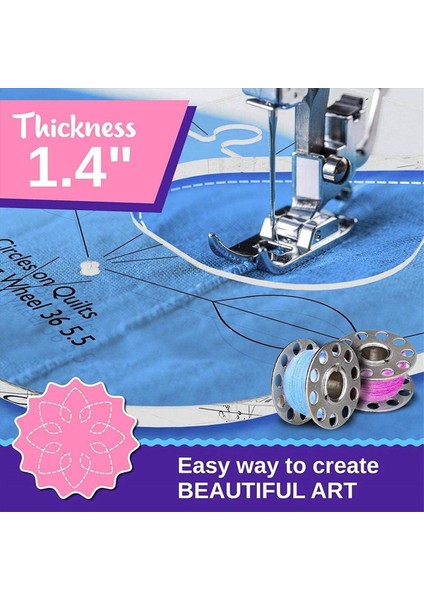 6pcs Patchwork Cetvel Kapitone Araçları Şablonlar Set Dıy Giyim Dikiş Malzemeleri Quilter Cetvel Dikiş Şablon Aracı Dikiş (Yurt Dışından) fırsatları