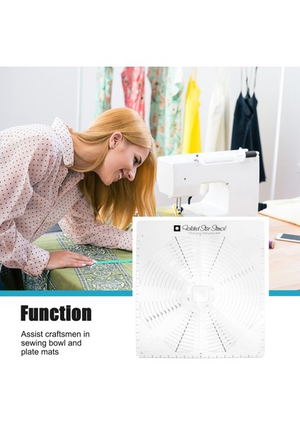 Kumaş Için Katlanmış Yıldız Kılavuzu Şablonu, Yuvarlak Veya Kare Katlanmış Desenlerle Kullanılmak Üzere Yapılan Basılı Arayüz Şablonları (Yurt Dışından) fırsatları