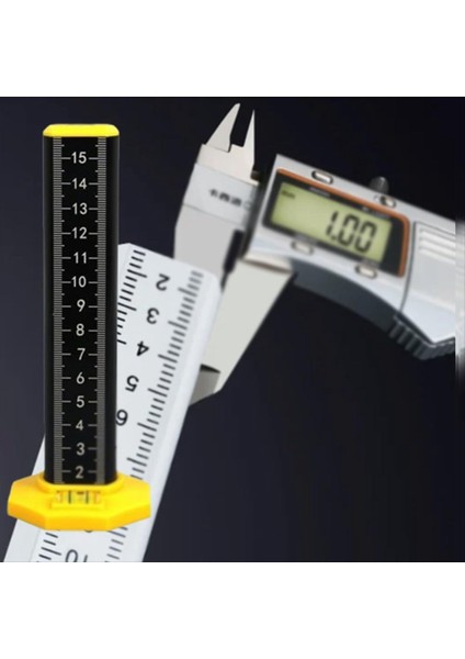 Tavan ve Zemin Karo Liği Cetveli, Çift Taraflı Ölçekli Çift Kullanım Manyetik Tabanlı Ölçüm Hükümdarı, Zemin Döşeme Kaldırma Için (Yurt Dışından) modelleri