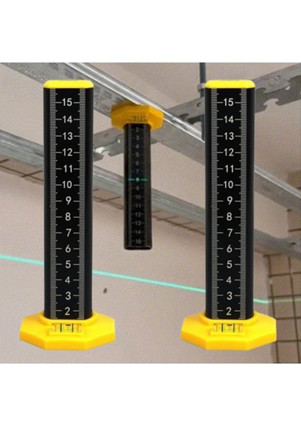 Tavan ve Zemin Karo Liği Cetveli, Çift Taraflı Ölçekli Çift Kullanım Manyetik Tabanlı Ölçüm Hükümdarı, Zemin Döşeme Kaldırma Için (Yurt Dışından) fırsatları