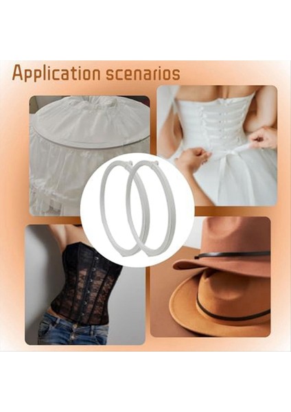 Dikiş Için Çelik Kemik, Elbiseler, Etekler, Korseler, Iç Çamaşırı (11 Ft) Yapmak Için Beyaz Bahar Korse Kemikleme (Yurt Dışından) indirimleri